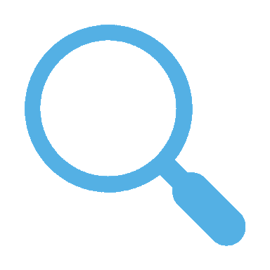 Magnifying glass graphic